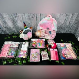 #070 16pc Unicorn Theme Bundle Set
